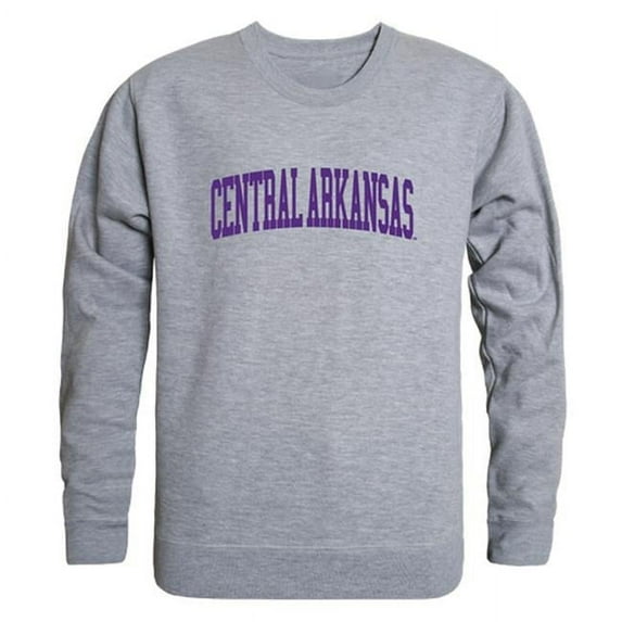 University of Central Arkansas Men GameDay Crewneck Sweatshirt, Heather Grey - Small