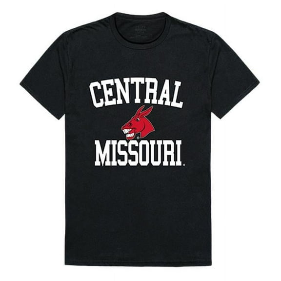 University of Central Missouri Arch T-Shirt, Black & White - 2XL
