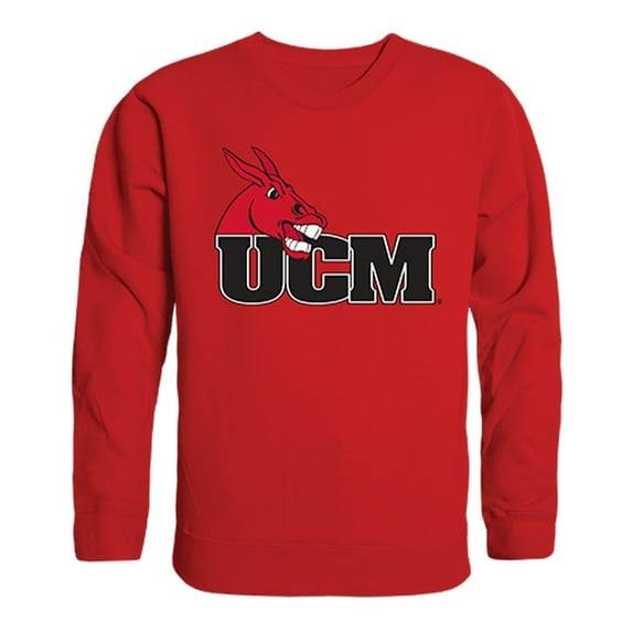 University of Central Missouri Mules College Crewneck Sweatshirt - Red, X-Large