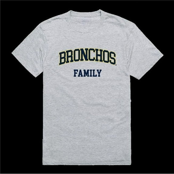 University of Central Oklahoma Bronchos Family T-Shirt, Heather Grey - Extra Large