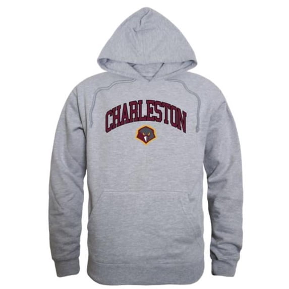 University of Charleston Golden Eagles Campus Hoodie, Heather Grey - 2XL