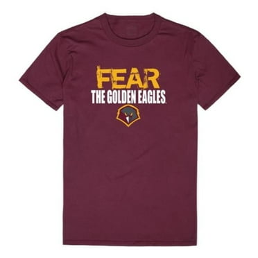 University of Charleston Golden Eagles Fear College T-Shirt, Maroon - Medium