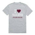 thumbnail image 1 of University of Charleston Golden Eagles I Love T-Shirt, Heather Grey - Large, 1 of 1