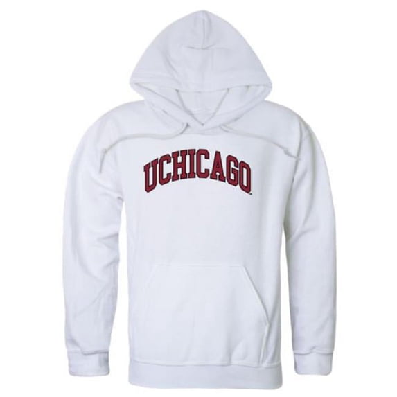 University of Chicago Maroons Campus Hoodie, White - Small