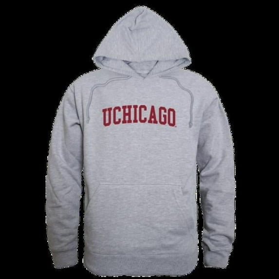 University of Chicago Maroons Game Day Hoodie, Heather Grey - Extra Large