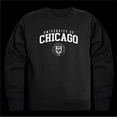 thumbnail image 1 of University of Chicago Maroons Seal Crewneck Sweatshirt, Black - Large, 1 of 1