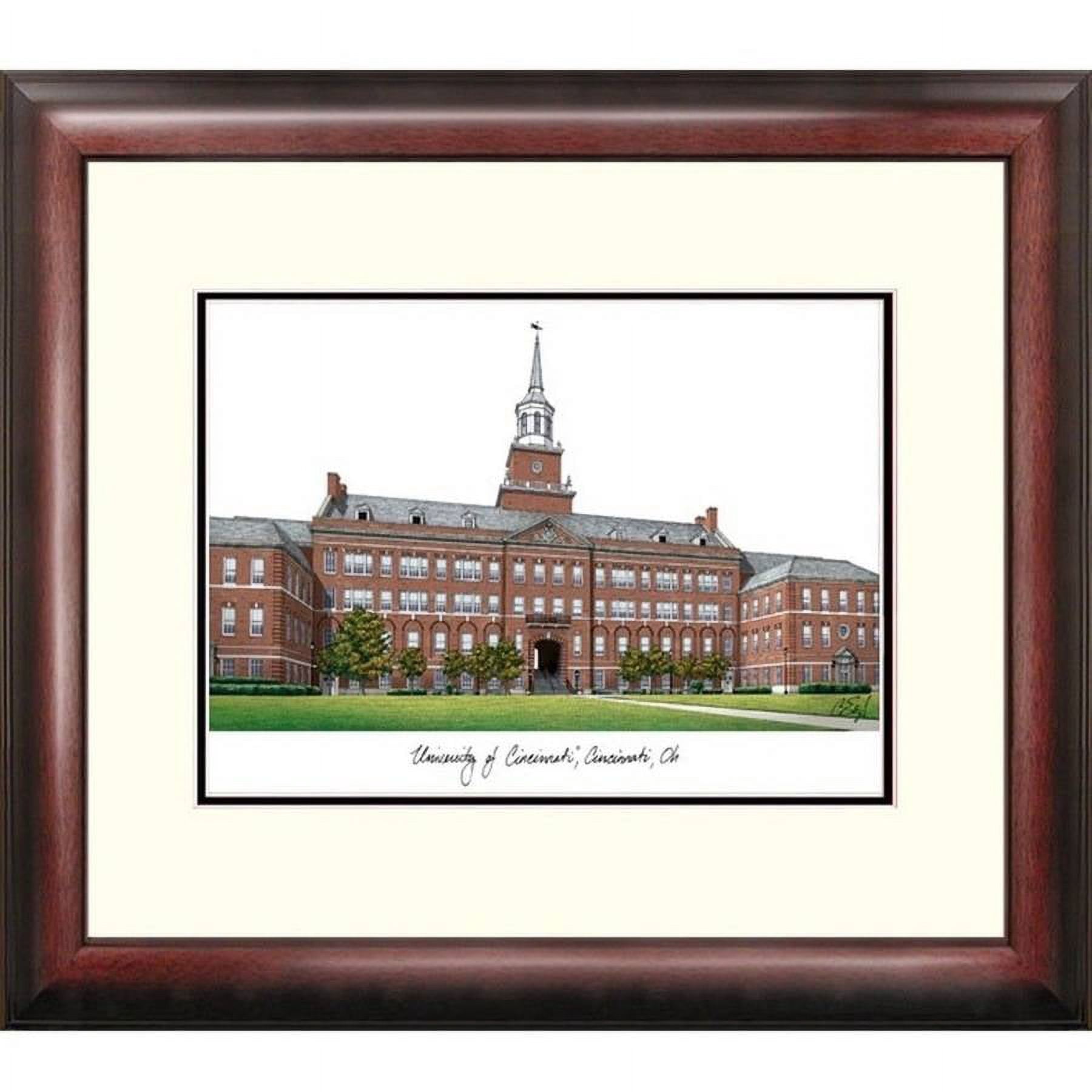 University of Cincinnati Alumnus Framed Lithogrpah