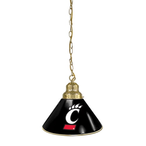 University of Cincinnati Pendant Light with Brass Fixture