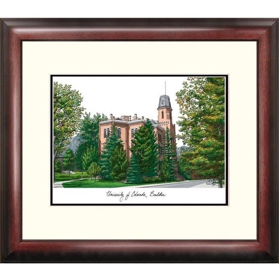University of Colorado, Boulder Alumnus Framed Lithograph