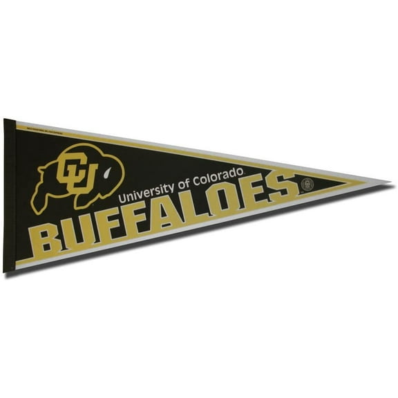 University of Colorado Buffaloes 12x30 Inch Super Soft Felt Pennant, Easy to Hang