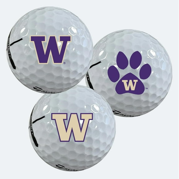 University of Connecticut Huskies Logo Edition Officially Licensed NCAA Taylormade Distance+ Golf Balls 12-Pack (Dozen)