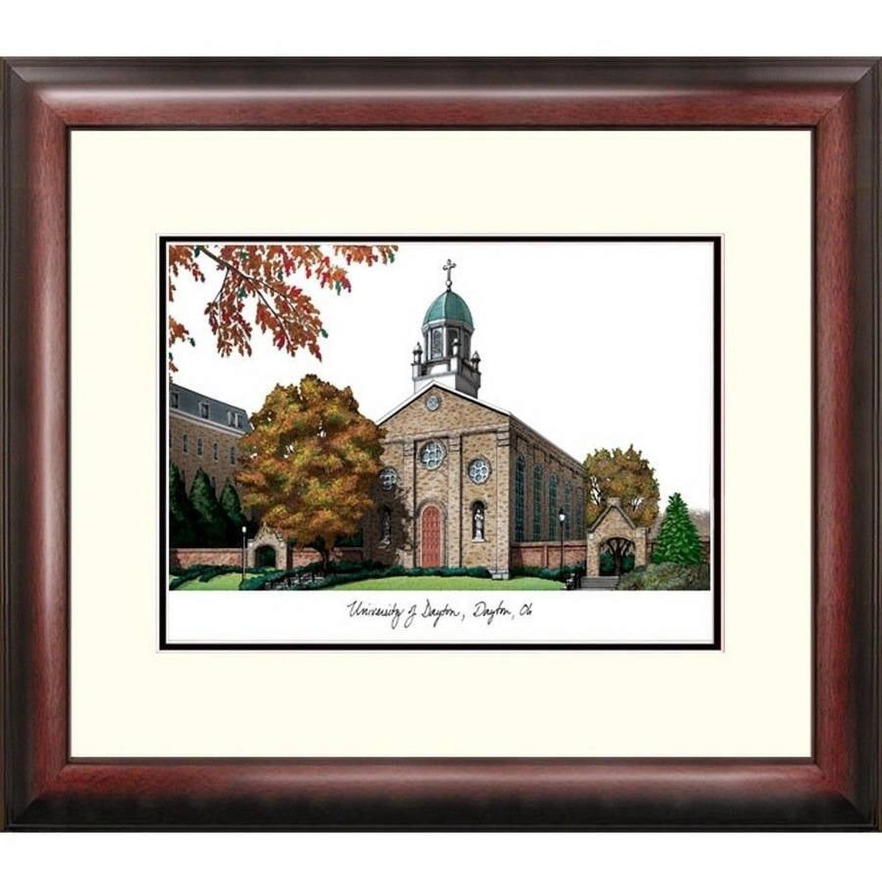 University of Dayton Alumnus Framed Lithograph