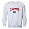 thumbnail image 1 of University of Dayton Dad Crewneck T-Shirt, White - Medium, 1 of 1