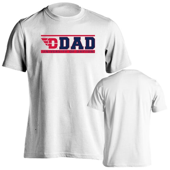 University of Dayton Flyers Dad Proud Parent Short Sleeve T-Shirt
