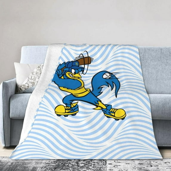 University of Delaware Fleece Blanket, Very Soft Microfiber Flannel Blanket for Couch Warm and Cozy for All Seasons