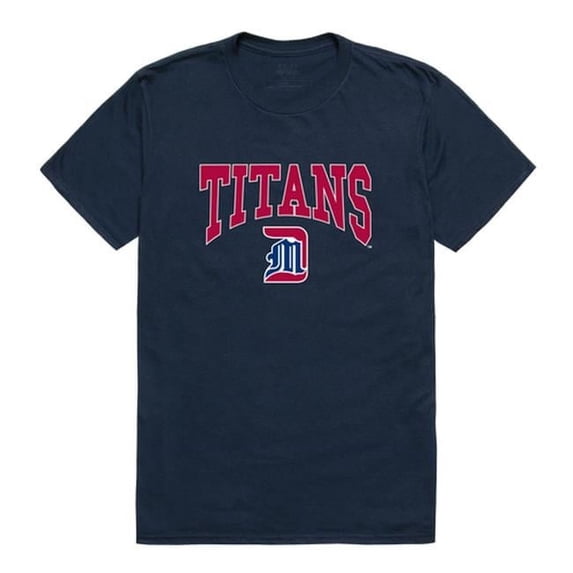 University of Detroit Mercy Athletic T-Shirt, Navy 2 - Small
