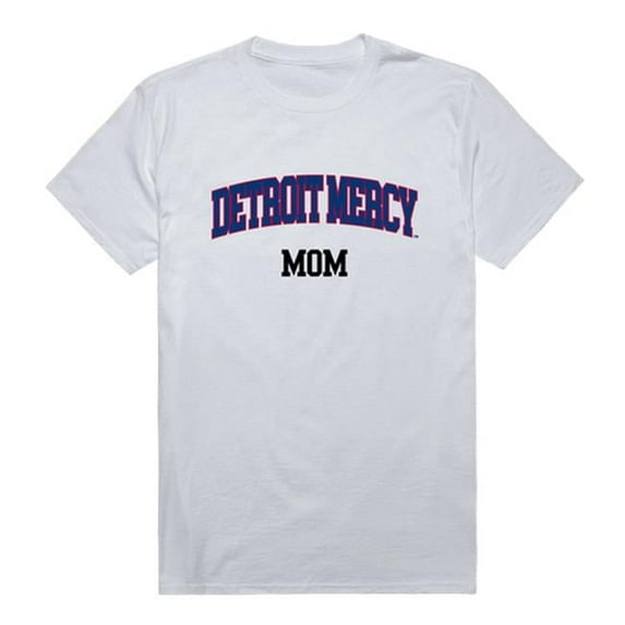 University of Detroit Mercy College Mom T-Shirt, White - 2XL