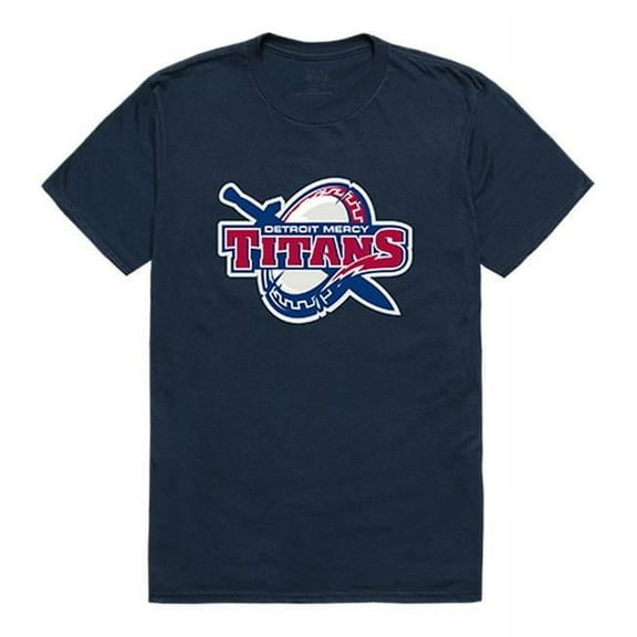 University of Detroit Mercy Men The Freshman T-Shirt, Navy - Medium