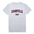 thumbnail image 1 of University of Evansville College Dad T-Shirt, White - Large, 1 of 1