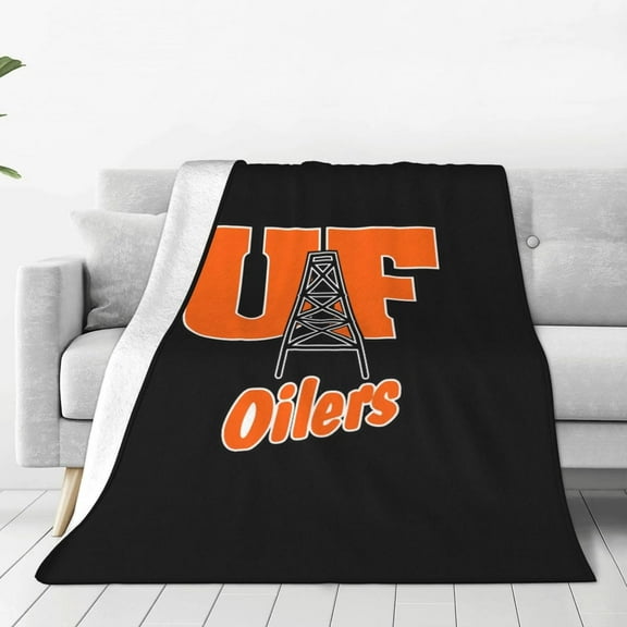 University of Findlay Logo Blanket Large Luxury Fleece Soft Anti-Static Anti-Pilling Flannel Bed Blanket