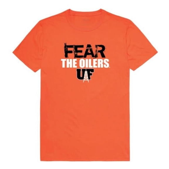 University of Findlay Oilers Fear College T-Shirt, Orange - Extra Large