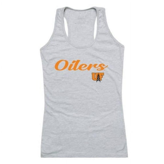 University of Findlay Oilers Script Tank Top, Heather Grey - Large