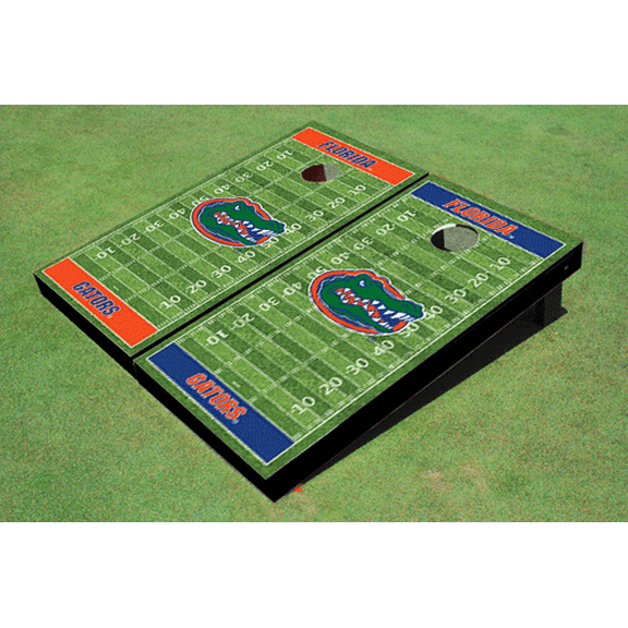University of Florida Alternating Football Field Custom Cornhole Boards
