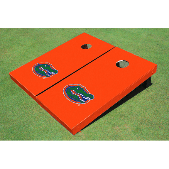 University of Florida Orange Matching Solid Cornhole Boards