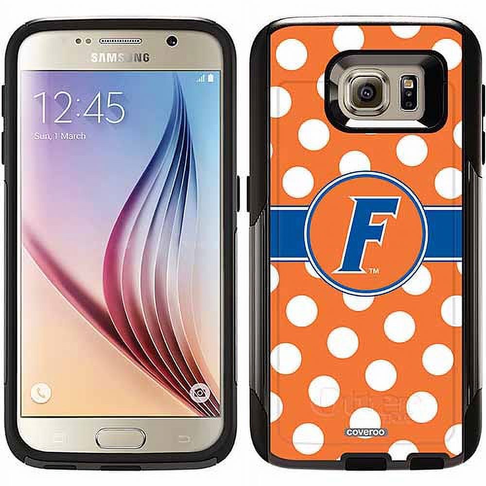 University of Florida Polka Dots Design on OtterBox Commuter Series Case for Samsung Galaxy S6 - image 1 of 1