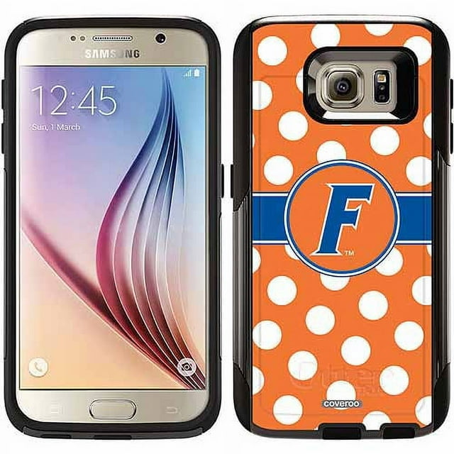 University of Florida Polka Dots Design on OtterBox Commuter Series Case for Samsung Galaxy S6