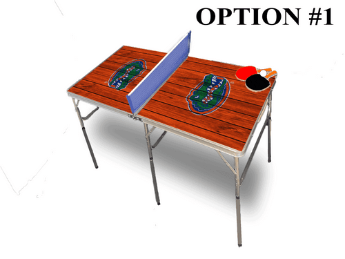 University of Florida Portable Table Tennis Ping Pong Folding Table w/Accessories
