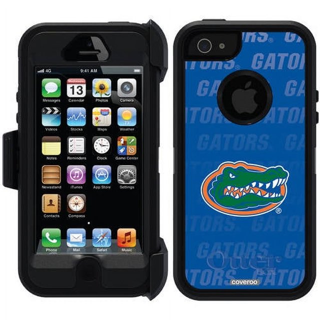 University of Florida Repeating Design on OtterBox Defender Series Case for Apple iPhone 5/5s