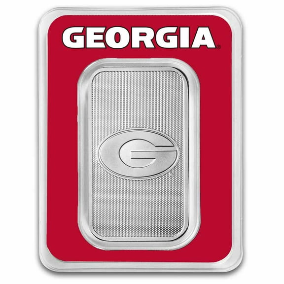 University of Georgia 1 oz Silver Bar (in TEP)