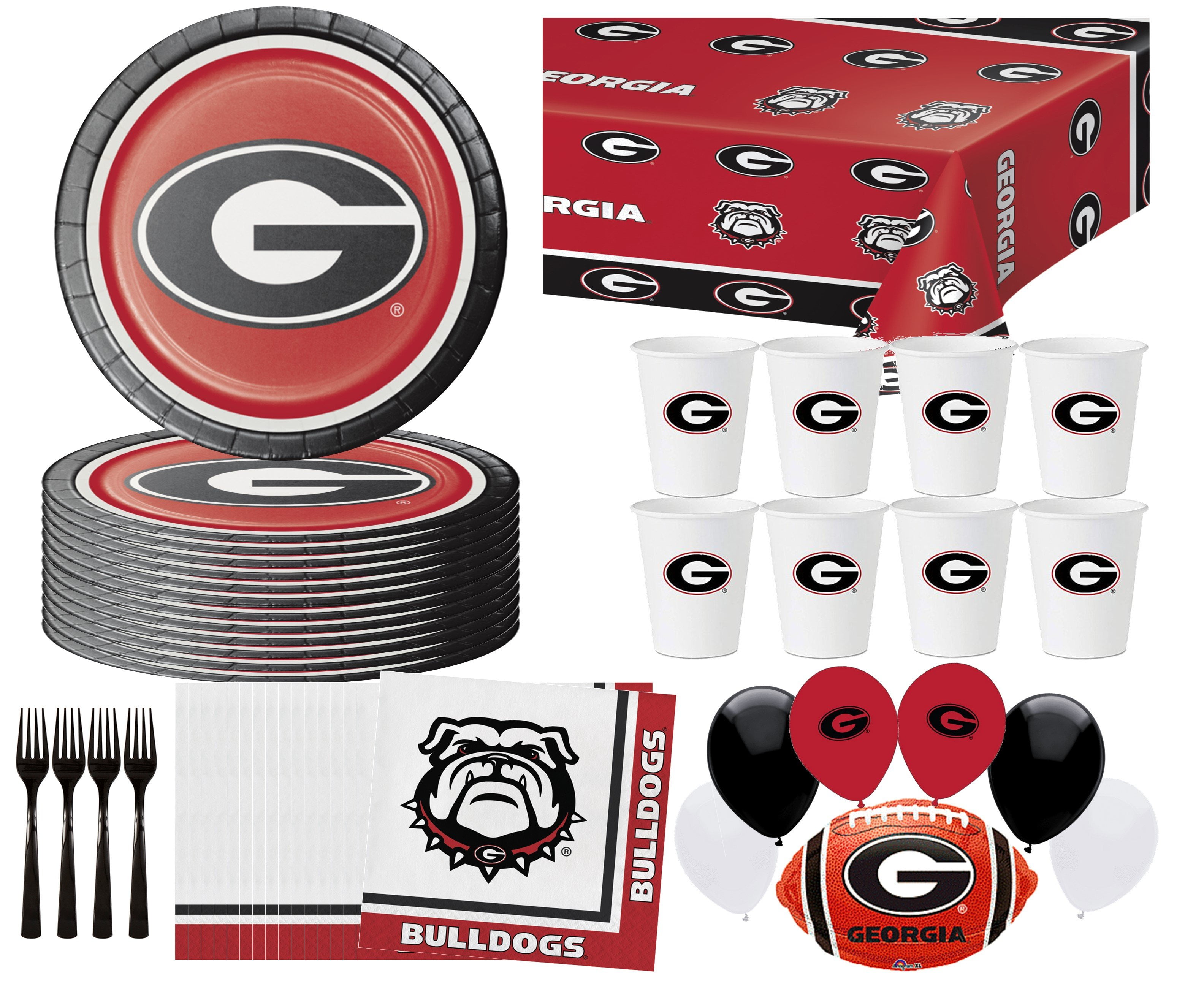 University of Georgia 4'' Soft Touch Ball - 3-Pack: University Of