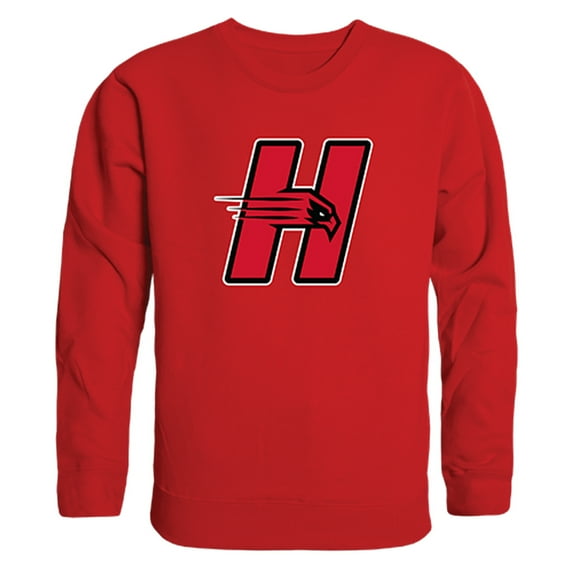 University of Hartford Hawks College Crewneck Sweatshirt - Red, Medium