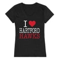 thumbnail image 1 of University of Hartford I Love Women T-Shirt, Black - Extra Large, 1 of 1