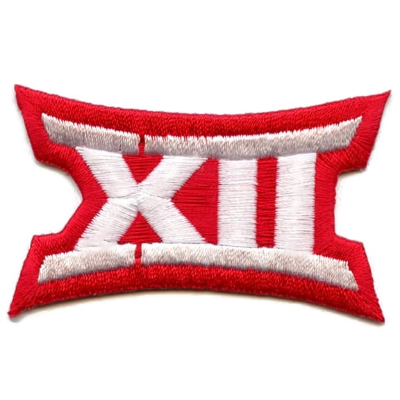 University of Houston Big 12 XII Conference White Red Jersey Uniform Patch