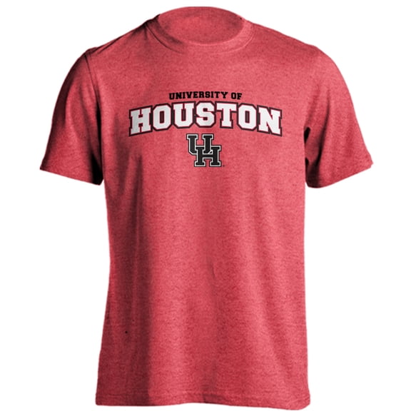 University of Houston Cougars Classic Arch with Mascot Short Sleeve T-Shirt
