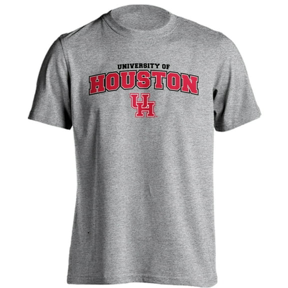 University of Houston Cougars Classic Arch with Mascot Short Sleeve T-Shirt