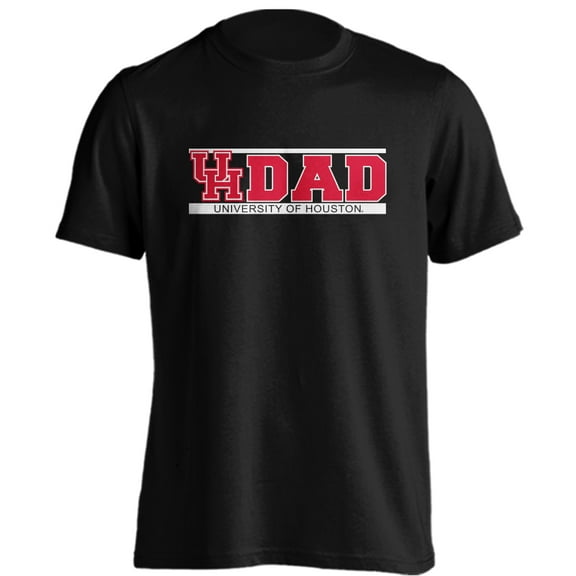 University of Houston Cougars Dad Proud Parent Short Sleeve T-Shirt