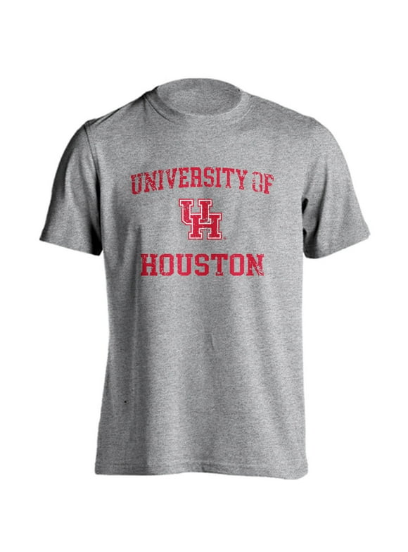 University of Houston Cougars HU Distressed Retro Short Sleeve T-Shirt