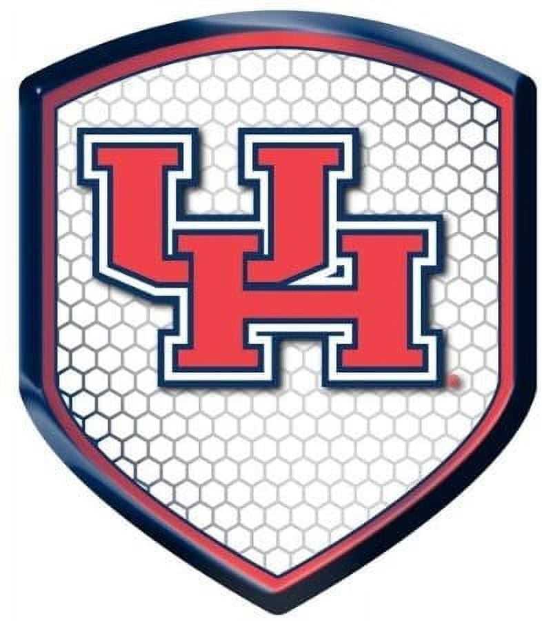 Fanmats Houston Cougars Team State Shape Decal Sticker - Durable Vinyl For Cars, Laptops, Coolers