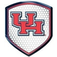 thumbnail image 1 of University of Houston Cougars High Intensity Reflector, Shield Shape, Raised Decal Sticker, 2.5x3.5 Inch, Home or Auto, Full Adhesive Backing, 1 of 1