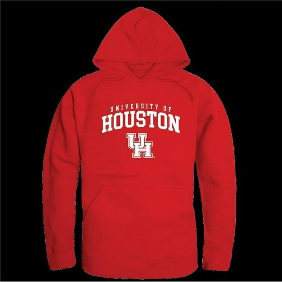 University of Houston Cougars Seal Hoodie, Red - Large