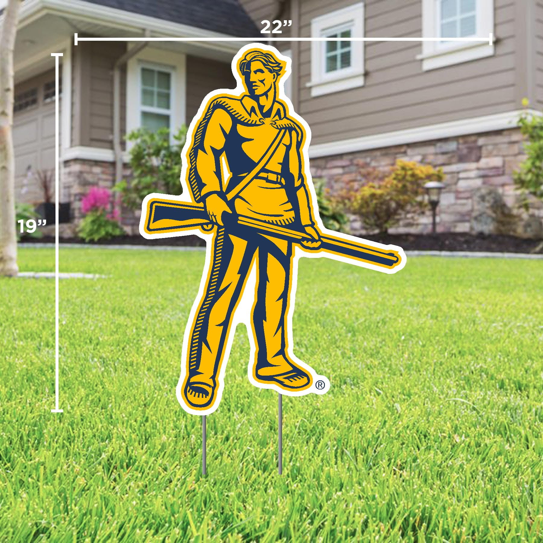 University of Idaho BOUND Mascot Yard Sign Set