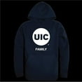 thumbnail image 1 of University of Illinois Chicago Flames Family Hoodie, Navy - Small, 1 of 1