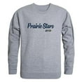 thumbnail image 1 of University of Illinois Springfield Prairie Stars Script Crewneck Sweatshirt, Heather Grey - 2XL, 1 of 1