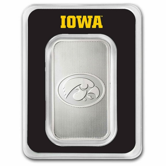 University of Iowa 1 oz Silver Bar (in TEP)