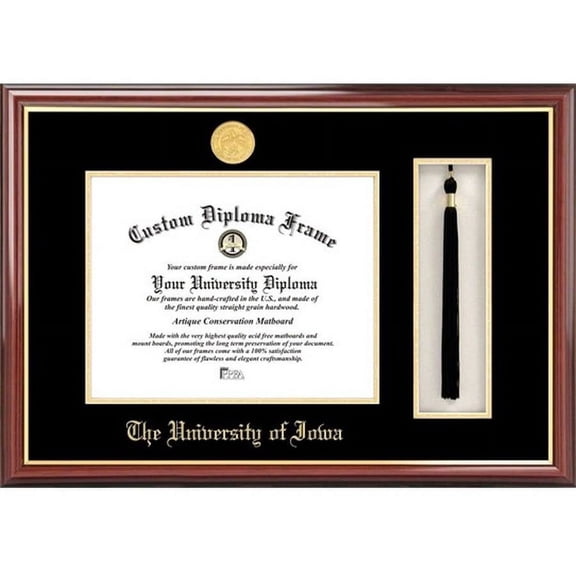 Campus Images NCAA Tassel Box and Diploma Picture Frame