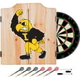 thumbnail image 1 of University of Iowa Dart Cabinet Set with Darts and Board - Herky, 1 of 3